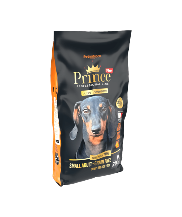 PRINCE PLUS SUPER PREMIUM GRAIN FREE ADULT S 20KG